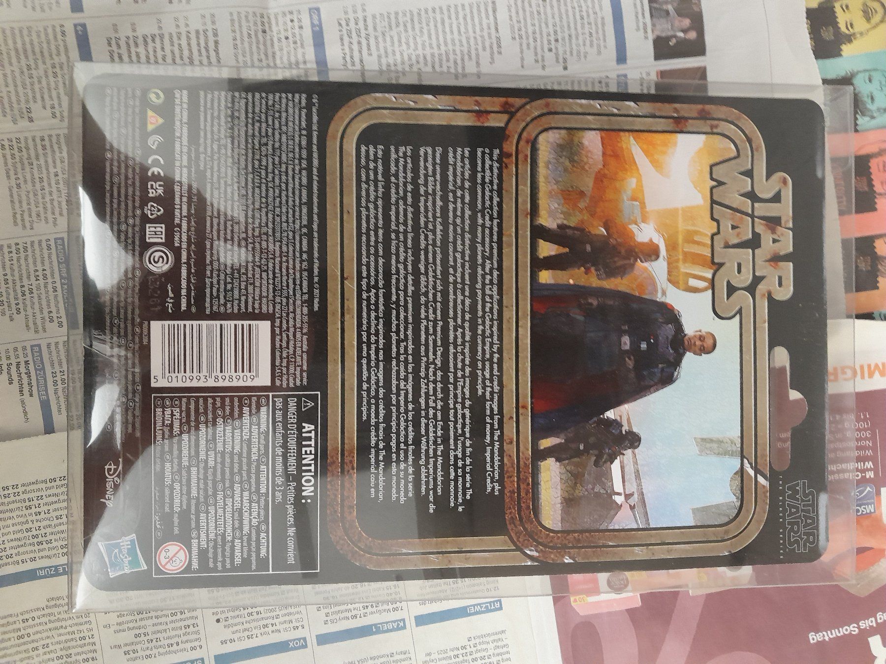 Star Wars Statuette: Star Wars The Mandalorian Moff Gideon mit Blistercase – Usato da Rüti ZH venduto da Alemanni 7