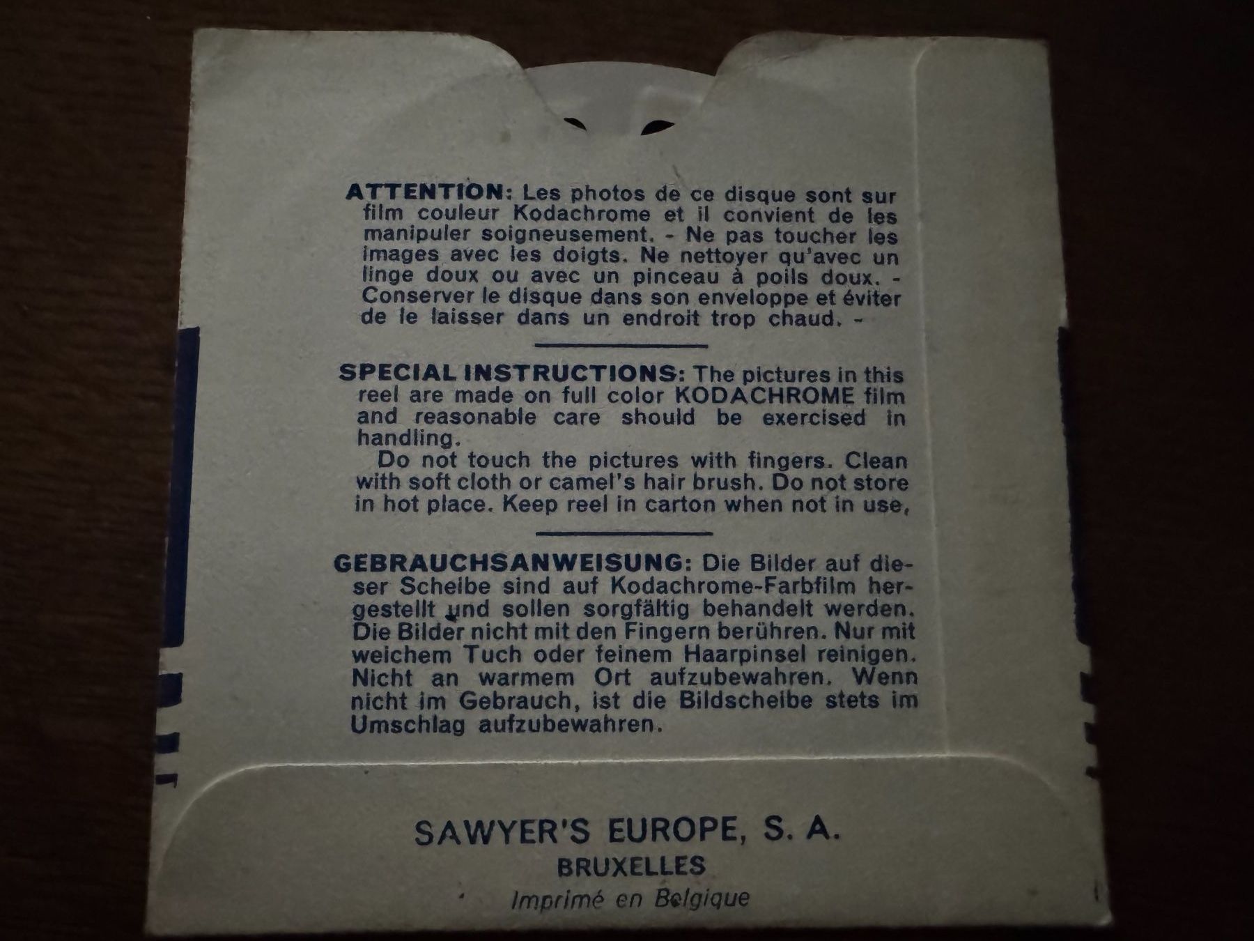 View-master Giocattoli: View-Master 3D: Nr. 951 GENE AUTRY IN "THE KIDNAPPING" – Usato da Tegerfelden venduto da siebenmacky 1