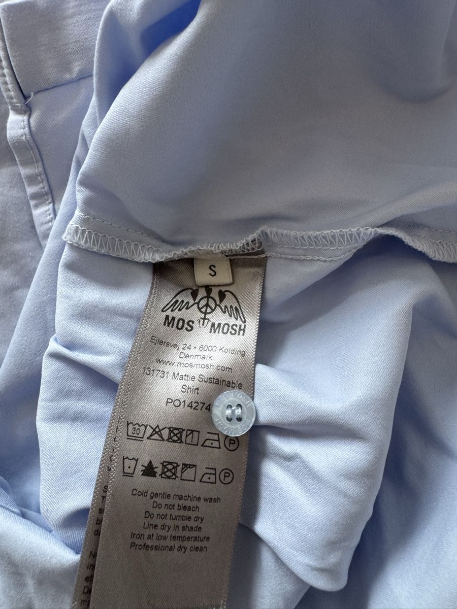 Mos mosh Camicette: Mos Mosh Bluse hellblau Grösse S neuwertig – Usato da Baar venduto da sabrinas_welt 4