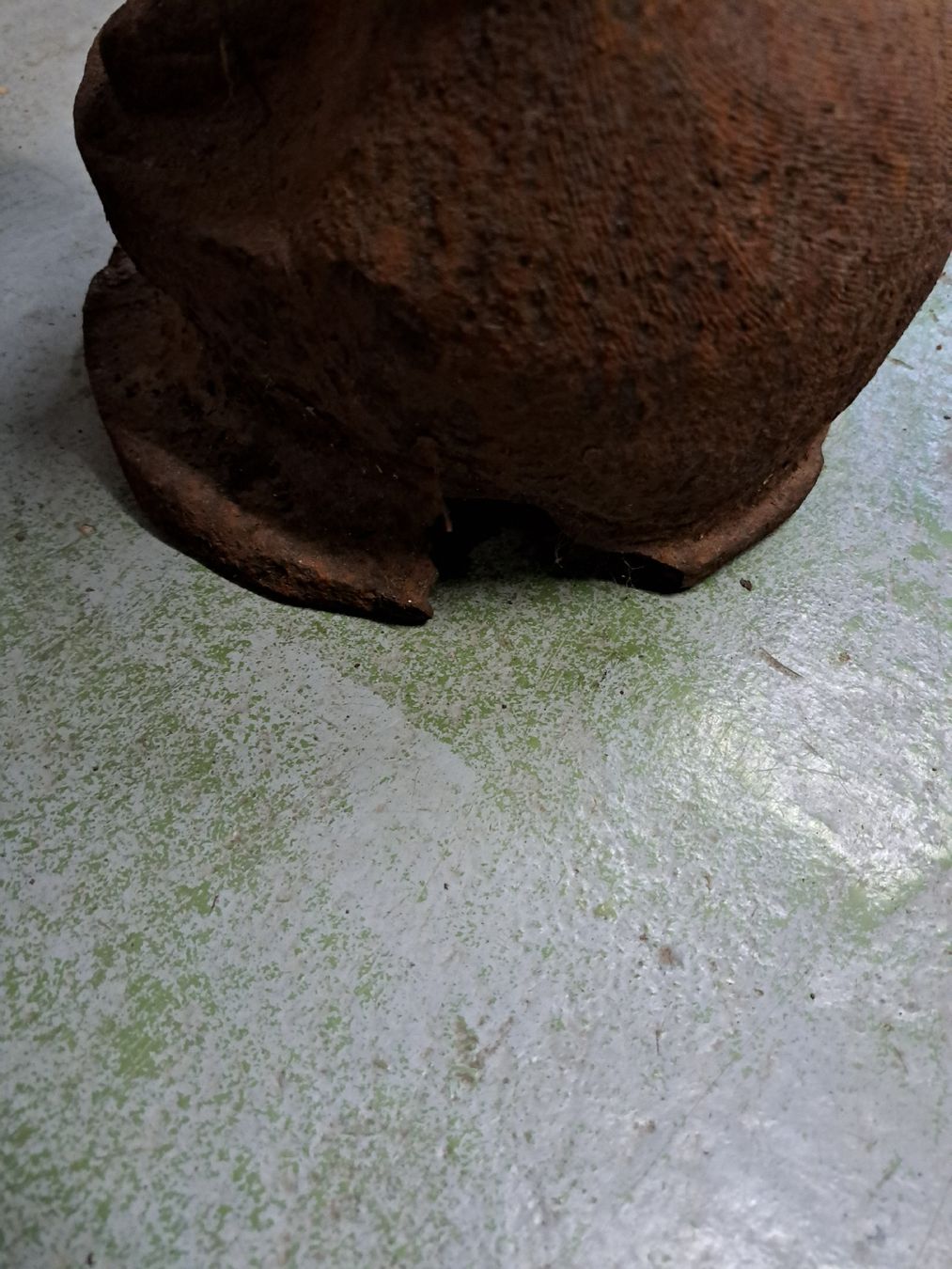 Figuren: Gusseisen Figur Bub mit Flöte Gartendekoration – Gebraucht aus Grossdietwil von hufi10 3