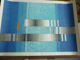 Litho signiert  ungeramt
