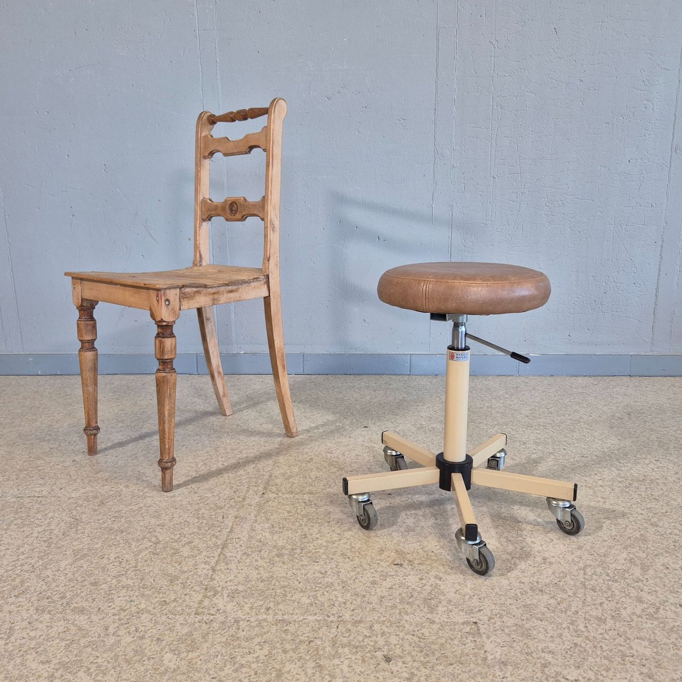 Sgabelli: Vintage Rollhocker Werkstatthocker Hocker Stool – Difettoso da Nottwil venduto da Wondewa-Shop 1
