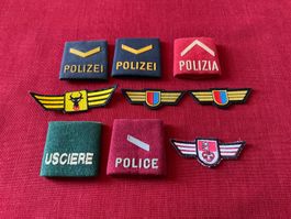Vintage Polizei Abzeichen