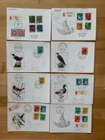 Briefmarken Couvert Pro Juventute 1969 bis 1971