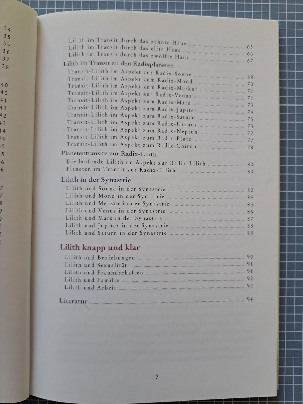 Libri: Die Lilith-Fibel / Astrologiebuch – Usato da Oetwil am See venduto da Kuechenzeit 4