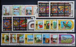 Dominica British Kat. 260-280 gest. 1969