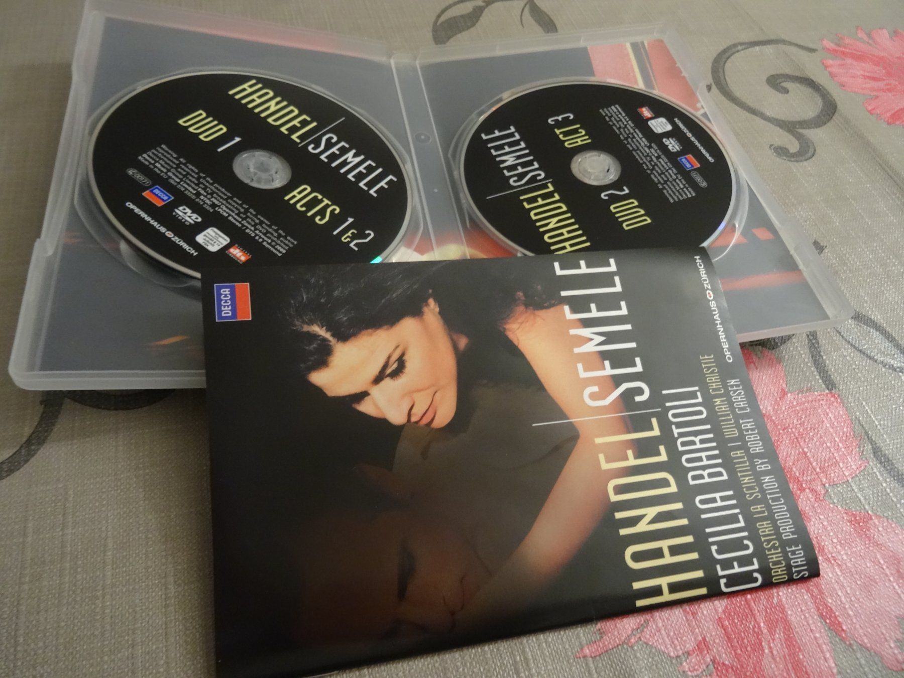 Alle DVDs: Handel / Semele - Cecilia Bartoli DVD OPER – Gebraucht aus Olten von Disc-Ausverkauf 1