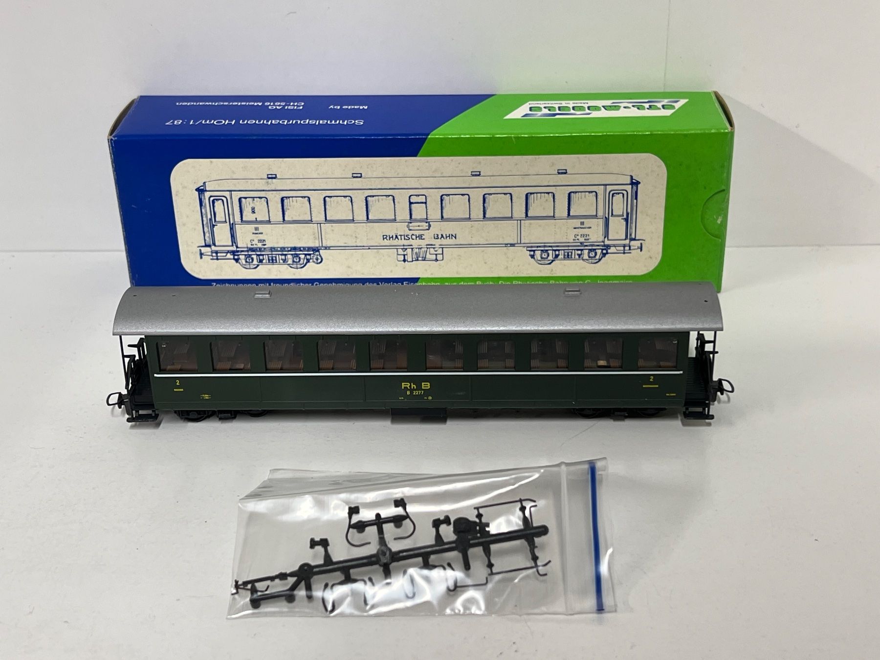 Trains électriques: STL - MODELS RhB B 2277  H0m – D'occasion à Neuenhof par ludovicco