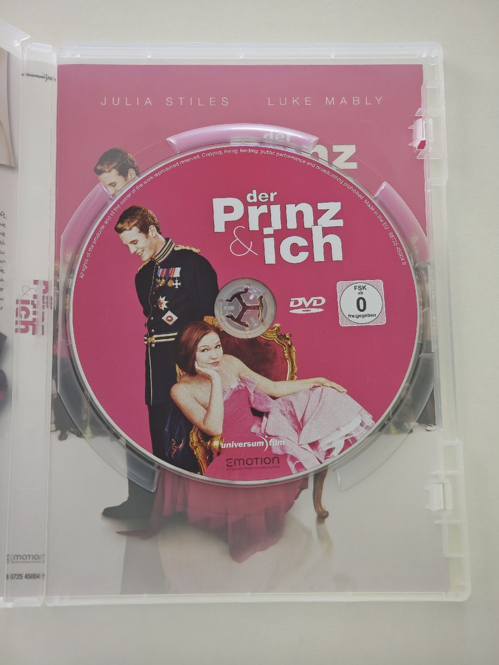 Tutti i DVDs: DVD - Der Prinz & Ich mit Julia Stiles, DE & EN – Usato da Stetten AG venduto da hub_l9nb 2