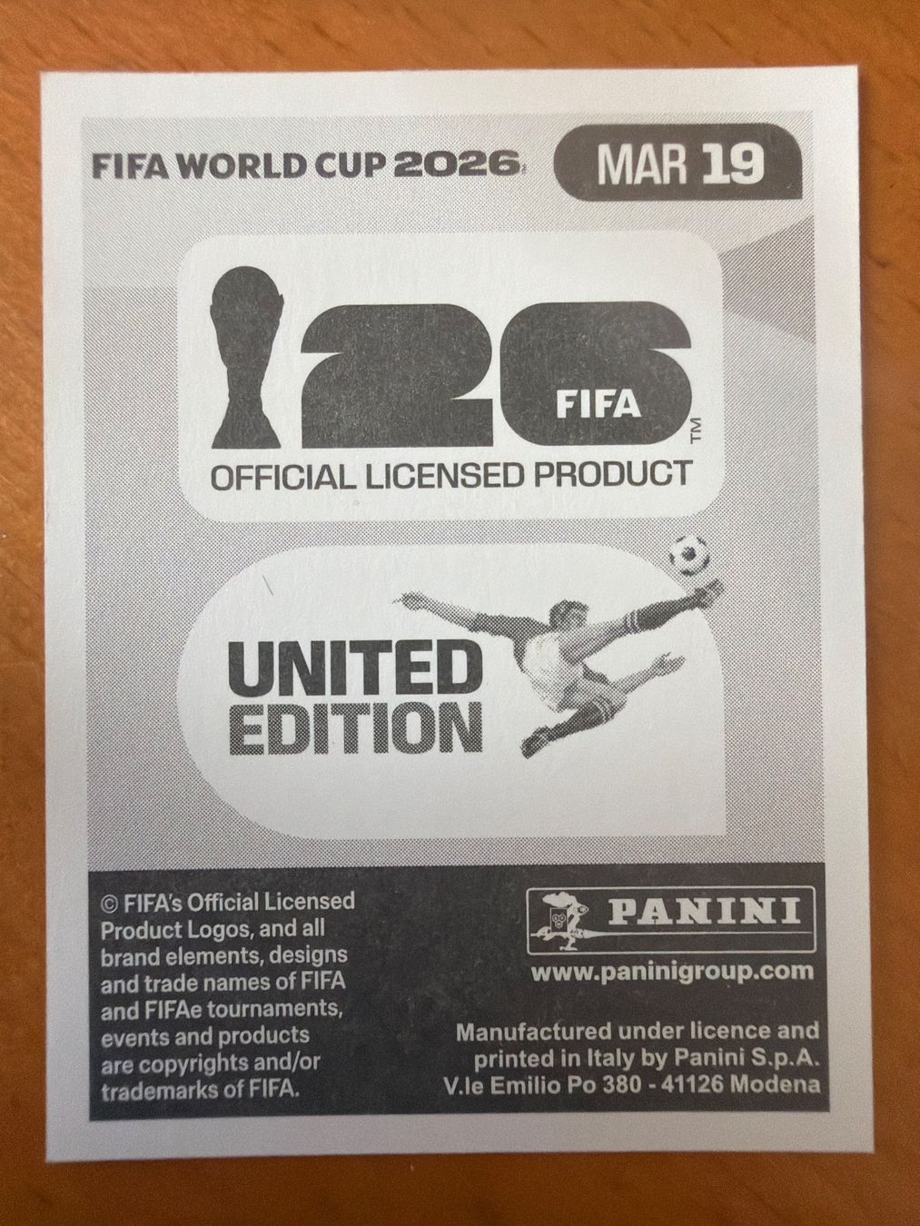 Panini Sammelbilder & Trading cards: Panini MAR19 – Neu (gemäss Beschreibung) aus Susten von Rechnun 1
