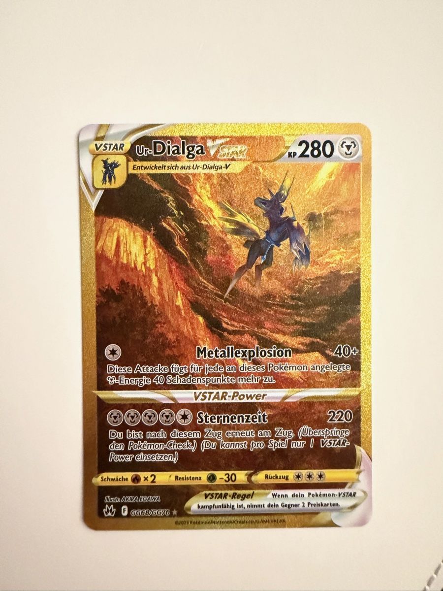 Pokémon Carte collezionabili: Ur-Dialga V Star – Usato da Biel/Bienne venduto da SeeLoewe55