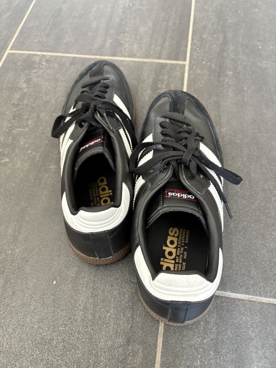 Adidas Scarpe da uomo: Adidas Samba, Taille 42, Noir/Blanc – Nuovo (secondo la descrizione) da Zürich venduto da eda_b878