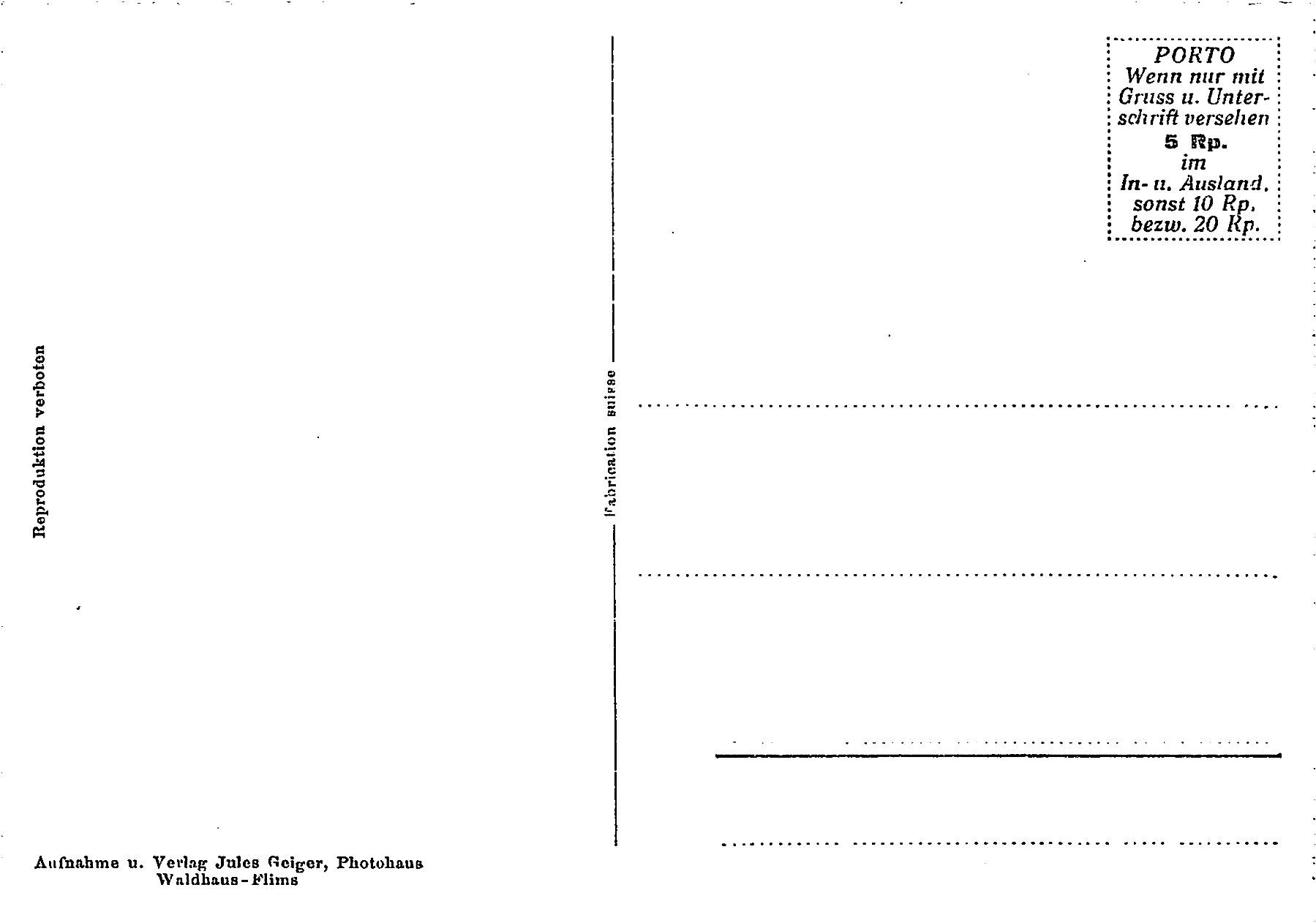 Ansichtskarten: Ems GR – Gebraucht aus Ottikon b.Kemptth. von Neptun1974 1