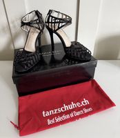 Anna Kern, Tanzschuhe Satin/Leder, Gr. 6 (Gr. 39)