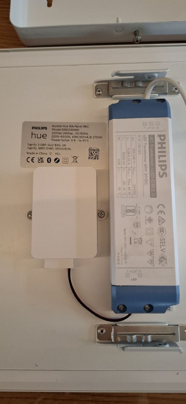 Lampadari & plafoniere: Philips Hue Aurelle Panel LED Deckenlampe – Usato da Guntershausen venduto da Jtattoo 4
