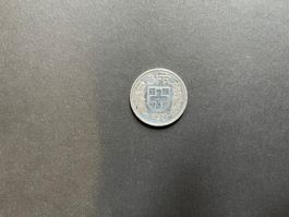 Silbermünze 5 Franken von 1932