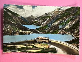 Grimselpassstrasse - Oldtimer-Bus - vor 1959 !!!