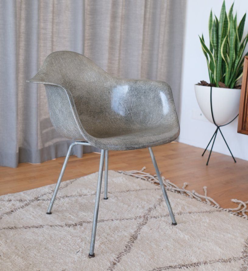 Herman Miller Sedie: Zenith DAX Rope Edge chair Charles & Ray Eames 1949 – Usato da Bern venduto da Zmodern_VIN 1
