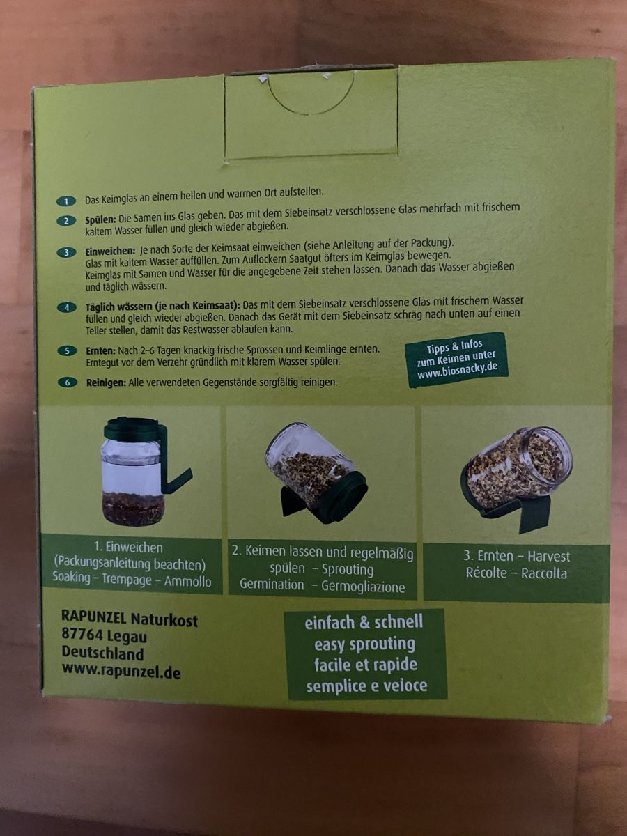 Verres: Keimglas – Neuf (Voir description) à Kägiswil par mel_58yj 1