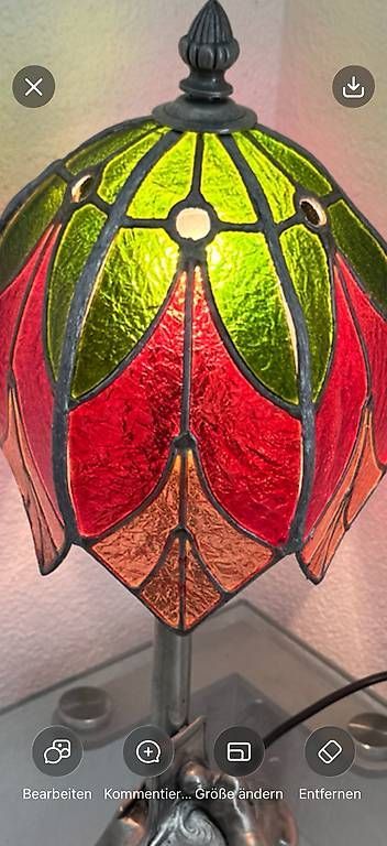 Lampade: Tischlampe Tiffany-Stil – Usato da Niederrohrdorf venduto da Samy_199 1