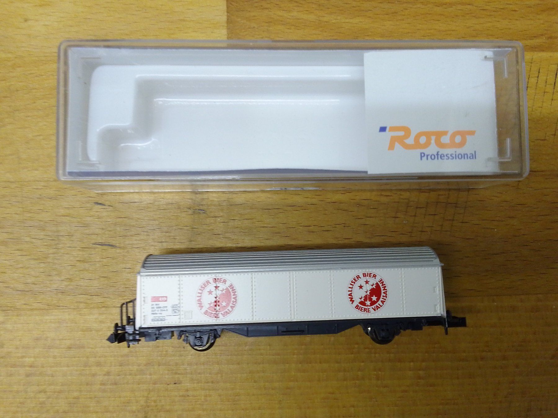 Trix Modellini di ferrovie: Güterwagen Biere Valaisanne – Usato da Zollikofen venduto da Noak 2