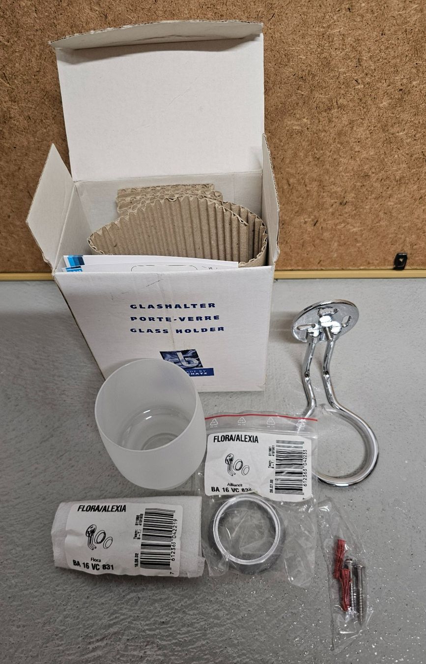 Altro per la casa: Badezimmer Glashalter inkl. Glas – Nuovo (secondo la descrizione) da Oetwil a.d. Limmat venduto da grisilisi