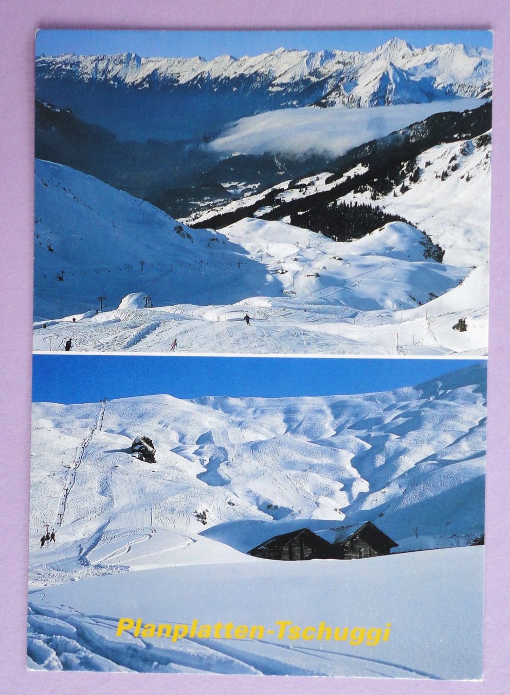 Cartoline postali: Planplatten-Tschuggi 2226 m, B.O. – Usato da Fétigny venduto da Billy2miny