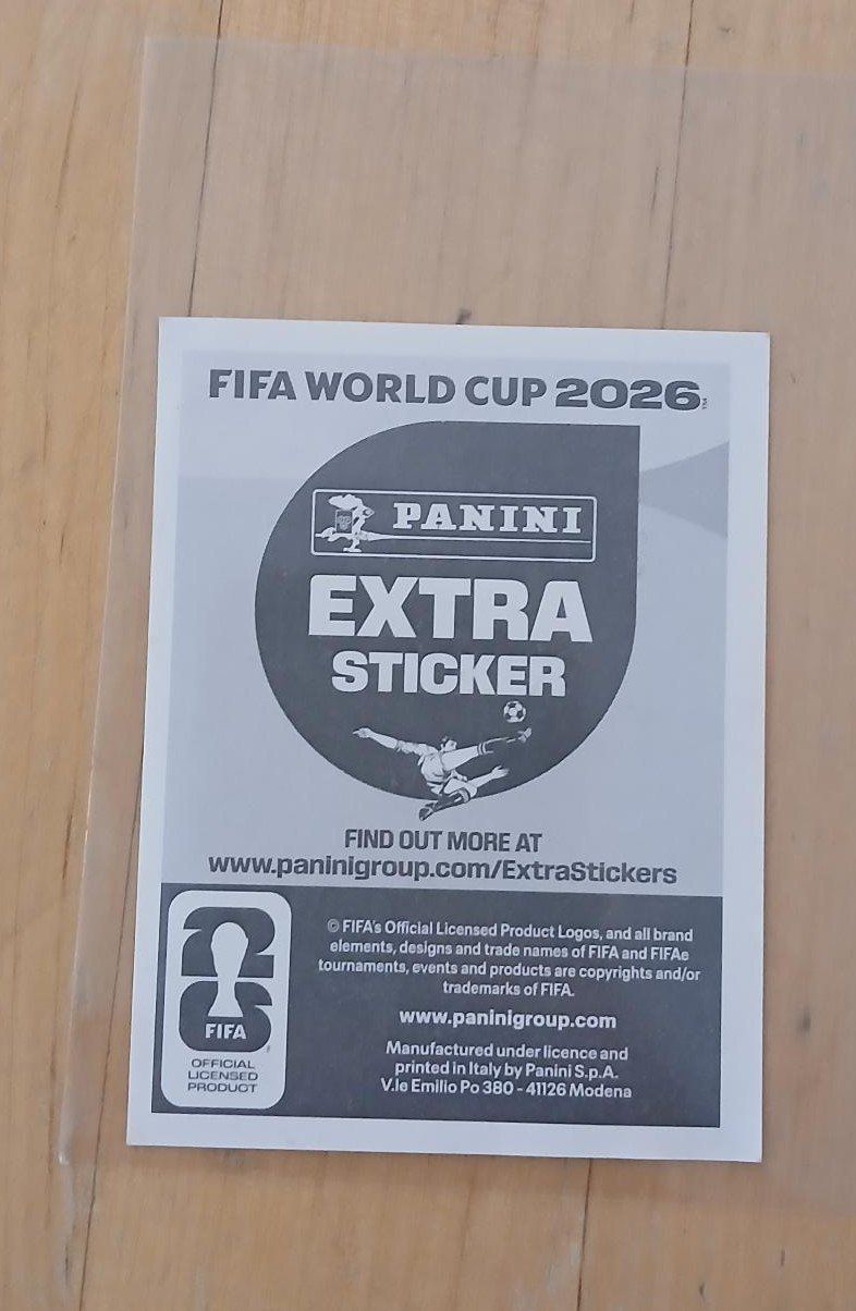 Panini Carte collezionabili: Panini Extra Sticker WM 2026 Raul Jimenez Bronze – Nuovo (secondo la descrizione) da Visp venduto da maiksum 1