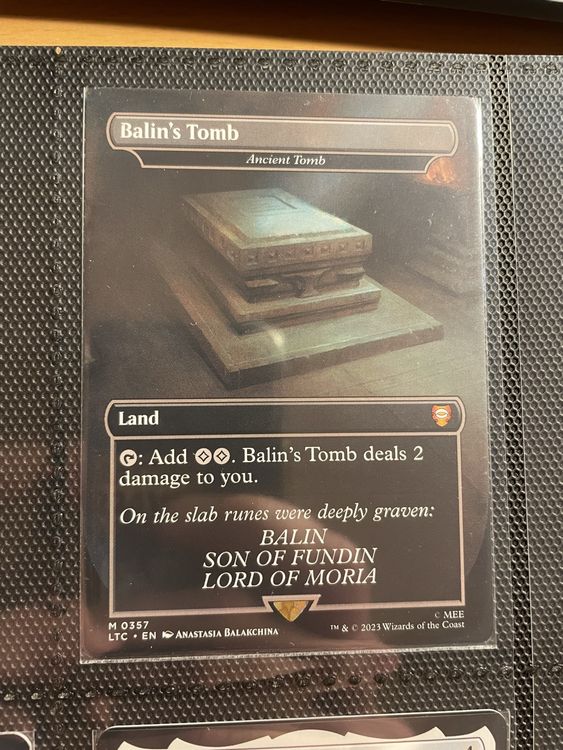 MTG Balin’s Tomb | Kaufen auf Ricardo