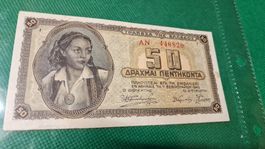 Banknote Griechenland 1943 NEU