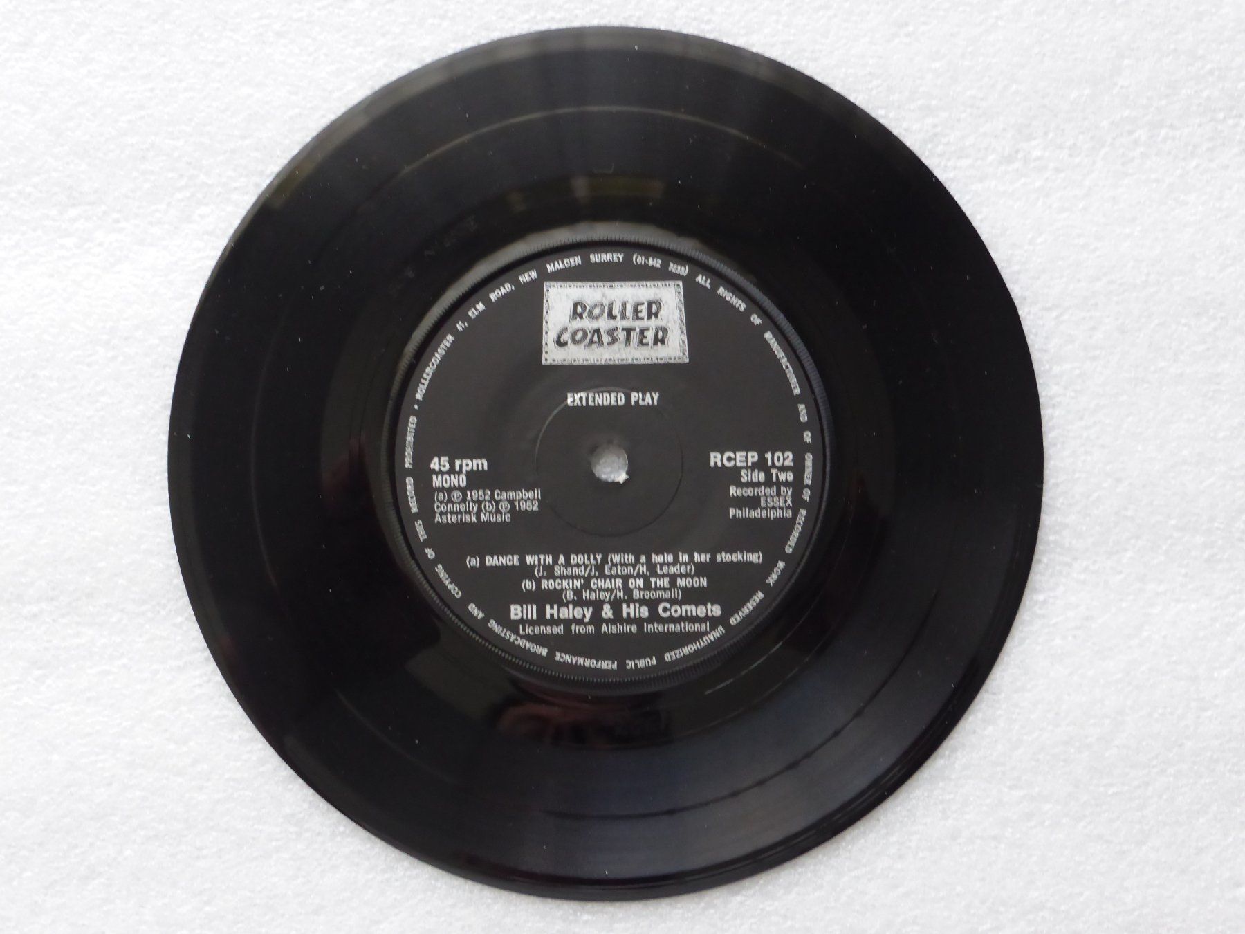 Schallplatten: Vinyl Single   EP  BILL HALEY and HIS COMETS – Gebraucht aus Küssnacht am Rigi von Mondkinder 2