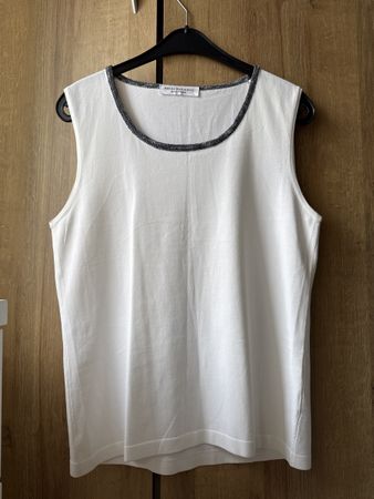 Amina Rubinacci Stricktop – Gr. 42 (IT 48) – Viskose & Meryl