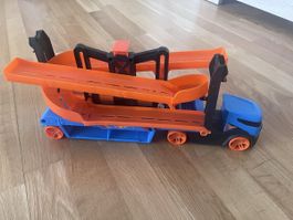 Hot Wheels Sammlung: Transporter, Rennbahn, Waschanlage! (56