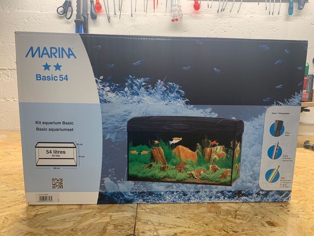 Fantasie Flitsend Centrum Aquarium Marina Basic 54 Liter | Kaufen auf Ricardo