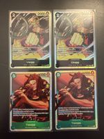 One Piece 2 x Yasopp OP17-031 SR & 2 x Usopp OP17-080 SR