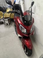 Elektro Töffli E-Roller Tecoro Tiger 200 Rot mit Top Case