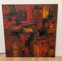 CC ART, CH Künstlerin, Acrylgemälde 80x80cm, auf Leinwand!