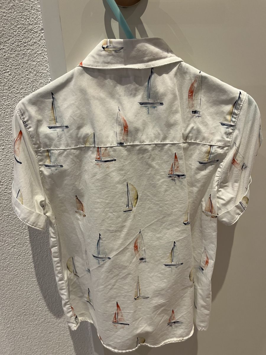 Mayoral Camicie, T-shirt & Polo: ***MAYORAL*** Herziges Hemd Segelboot Gr. 104 – Nuovo (secondo la descrizione) da Volketswil venduto da Kephren 1