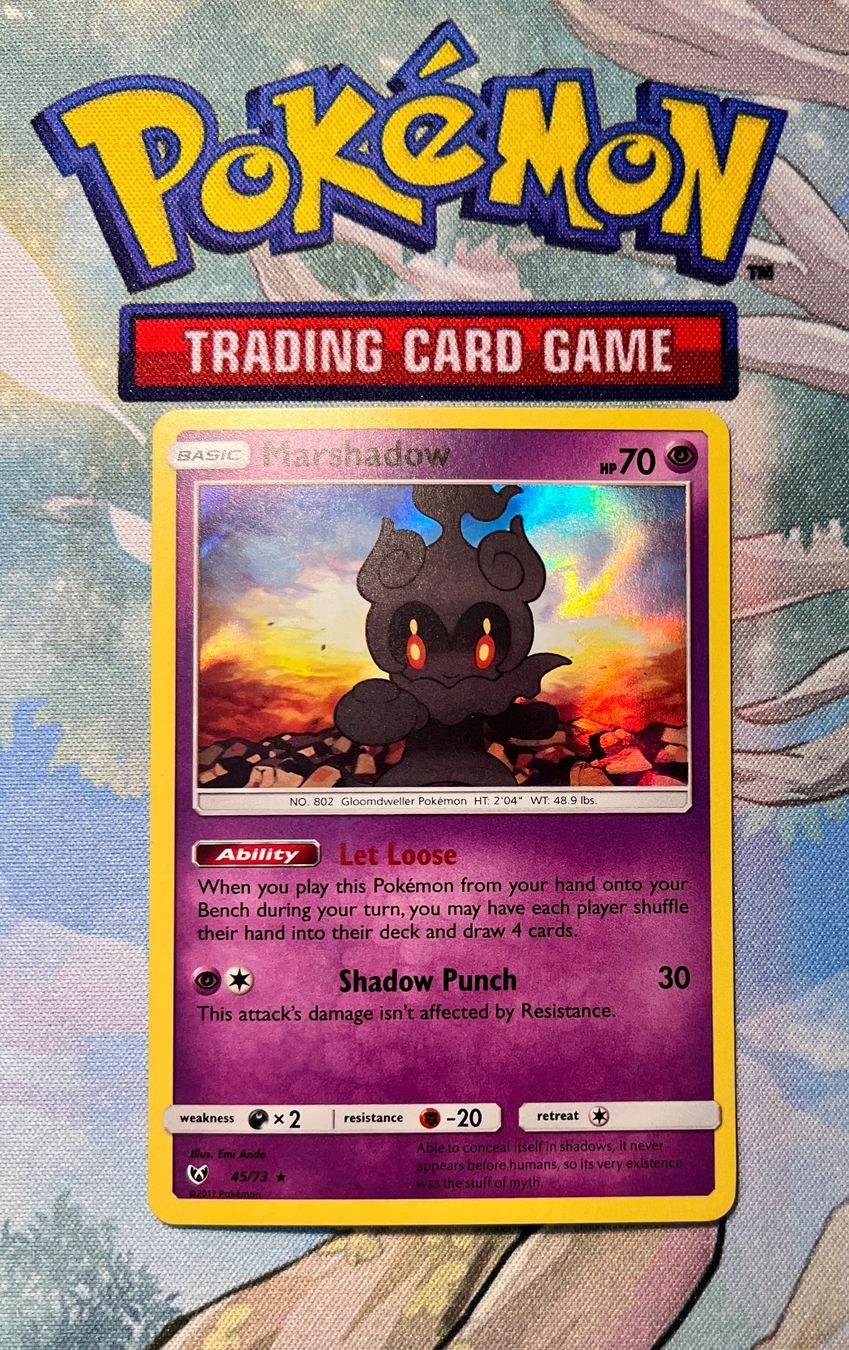 Cartoline: Marshadow Holo Schimmernde Legenden 45/73 – Usato da Sempach venduto da R-G