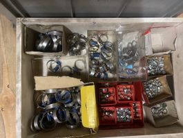 Schlauchschellen Set gemischt verschiedene Grössen neu