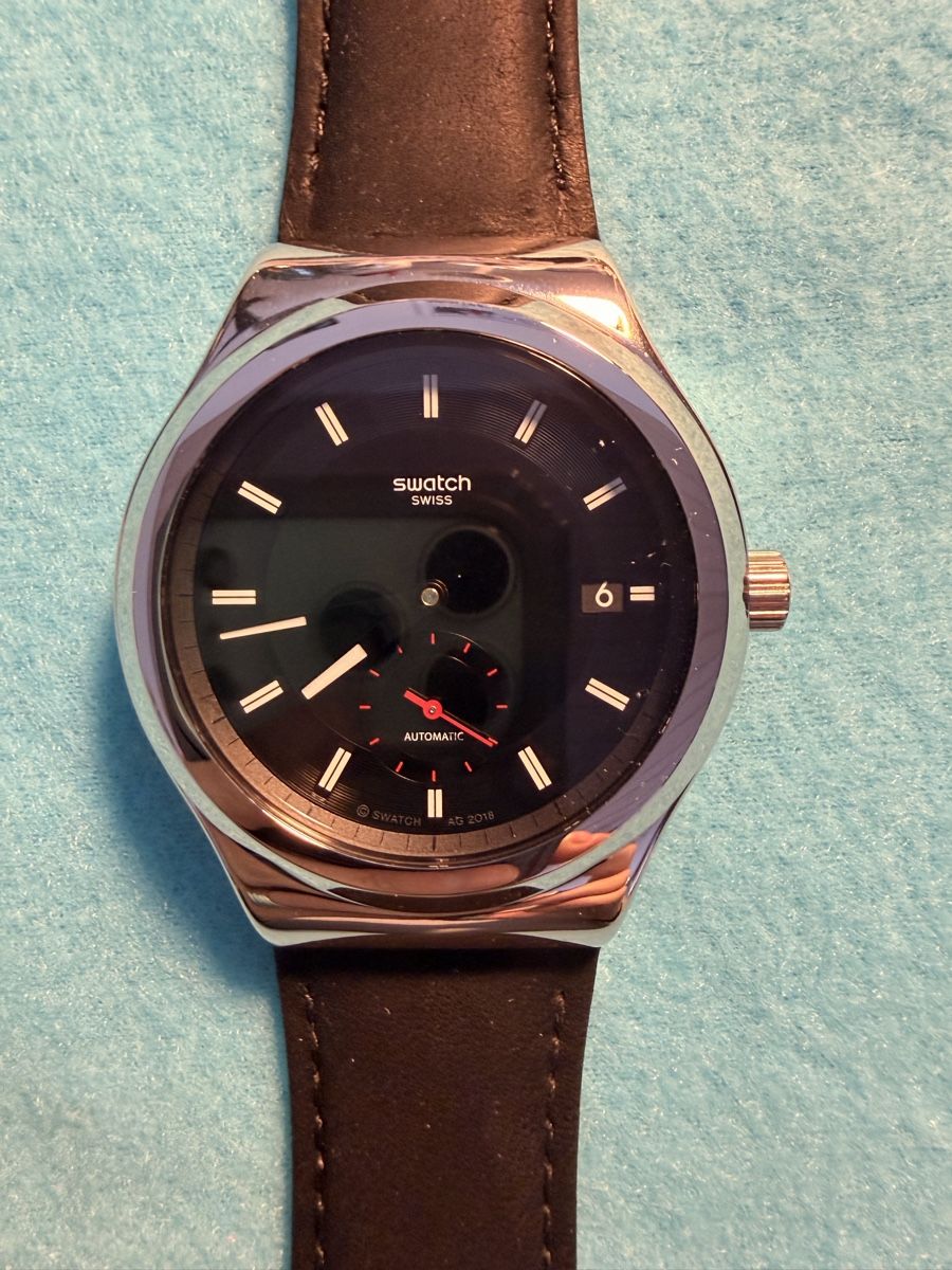 Swatch Orologi: Swatch sistem51 petite seconde black NEUVE – Nuovo e nell'imballaggio originale da St-Imier venduto da frederique6