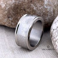 Edelstahl Ring Ringgrösse 60