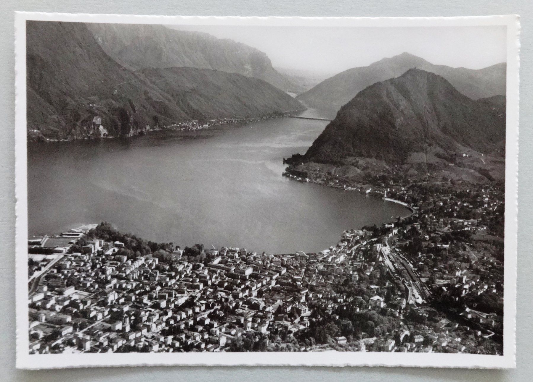 Cartes postales: Lugano col Monte S. Salvatore – D'occasion à Fétigny par Billy2miny