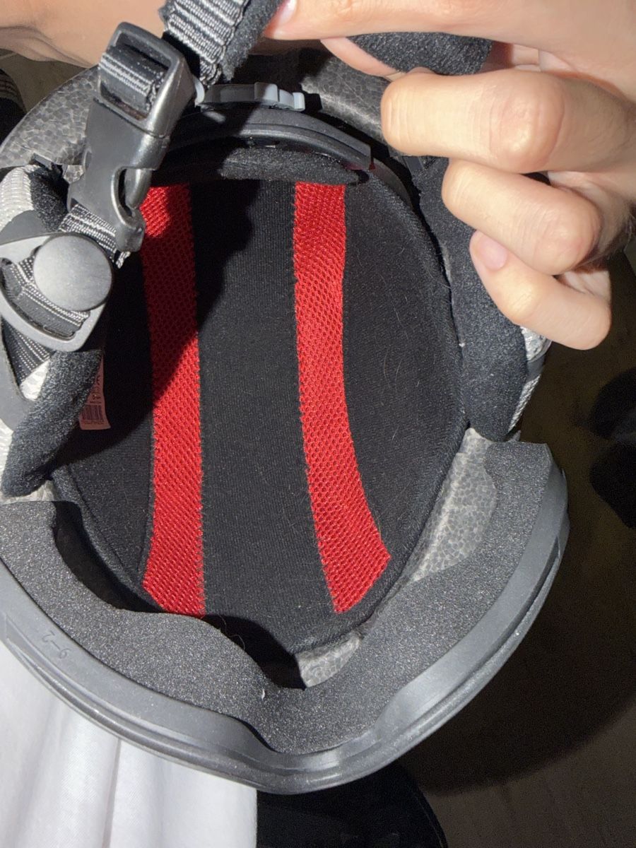 Casques: Ski Helmet with Visor anthracite – D'occasion à Sorengo par gab_t5df 3