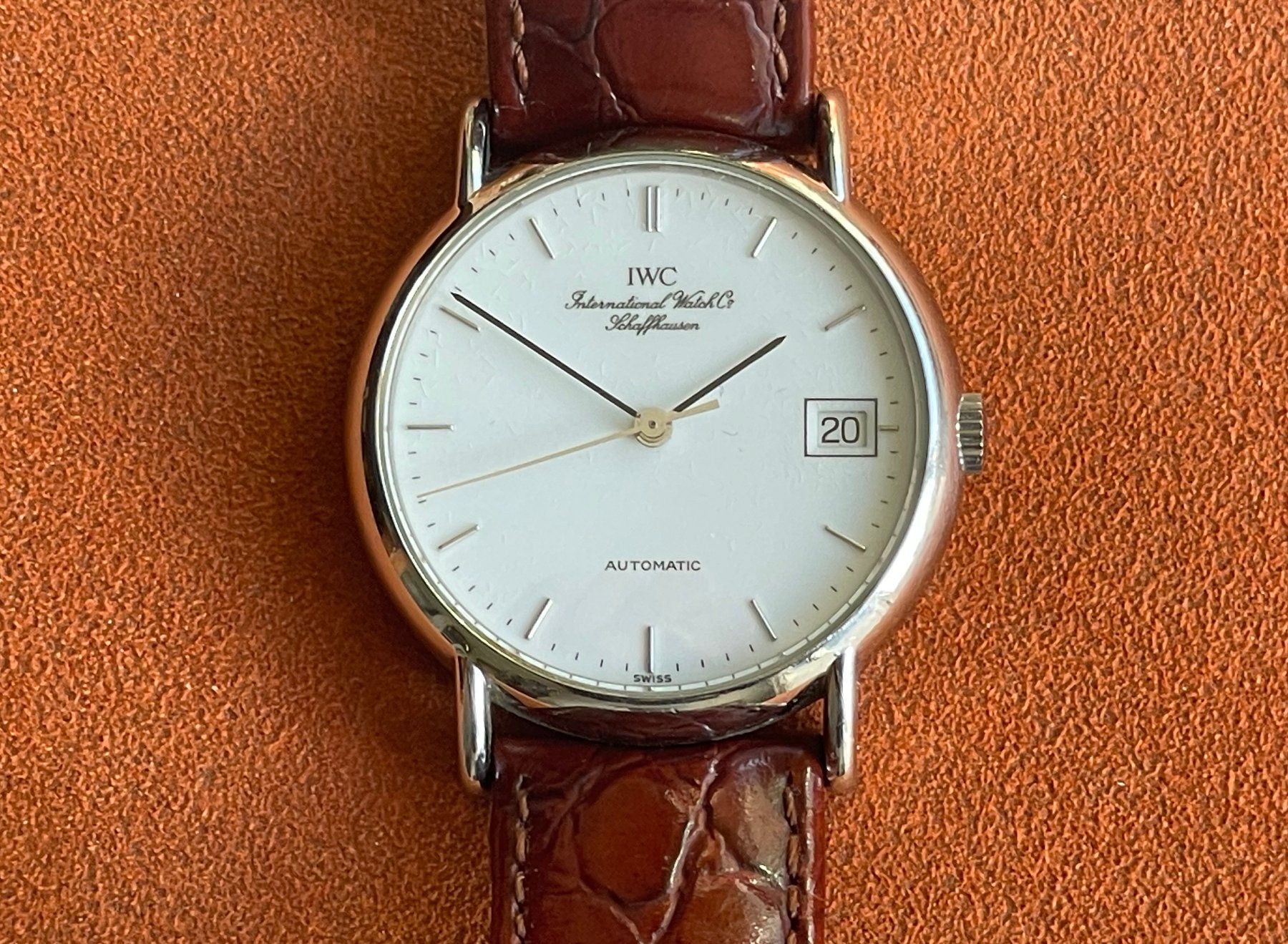 IWC Orologi: IWC (pre-)Portofino Automatic, Datum, vintage – Usato da Zürich venduto da Minsky 1