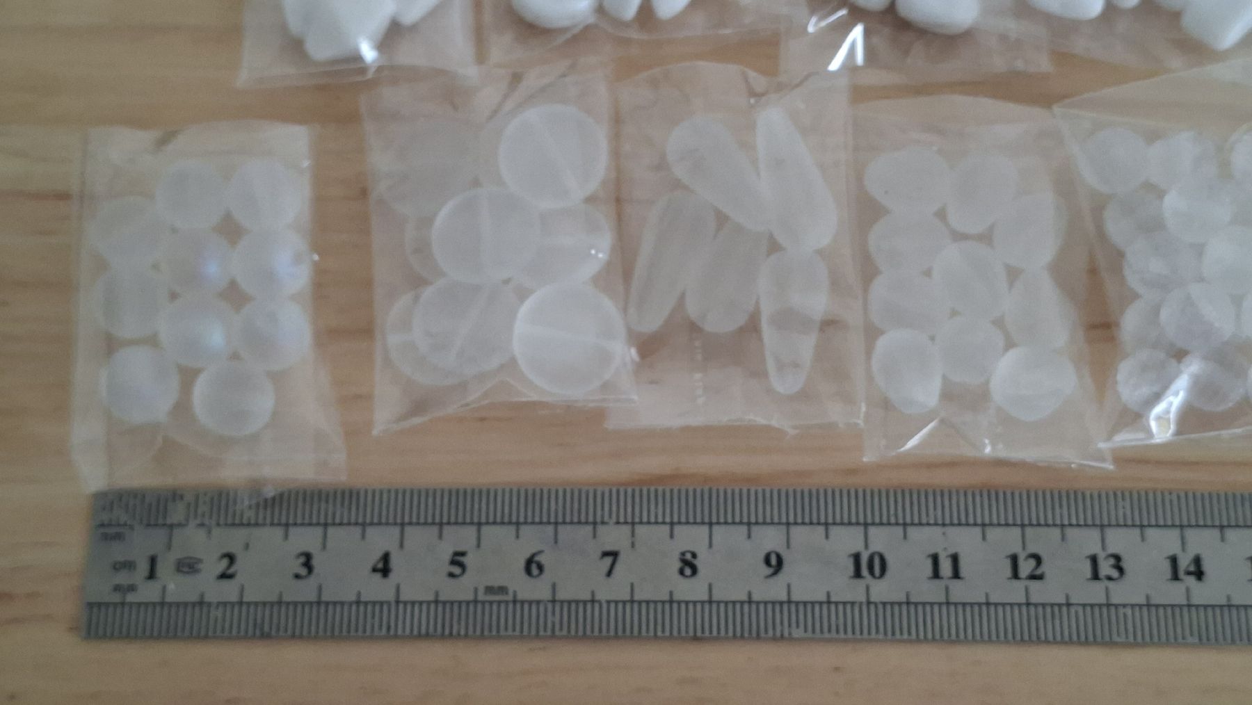 Kit bricolage: Weisse Schmucksteine/Perlen 213 g – Nuovo e nell'imballaggio originale da Kriens venduto da Wolly85 2