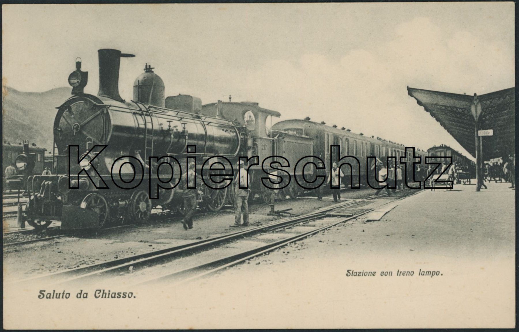 Cartes postales: TI Chiasso - Bahnhof - Bahn – Neuf (Voir description) à Schindellegi par leecollect