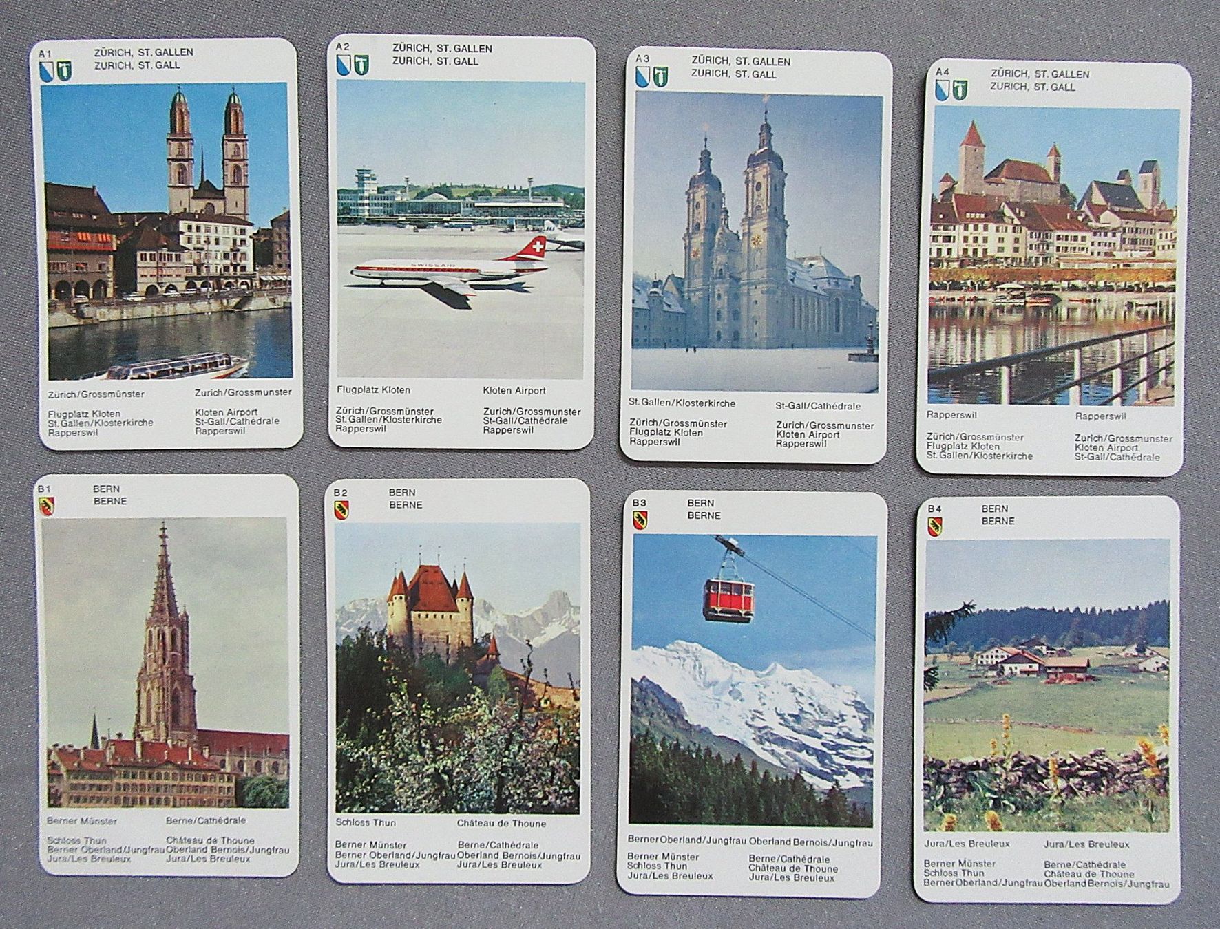Carlit Giochi: Quartett Carlit - Die schöne Schweiz - mit 36 Karten – Usato da Auenstein venduto da Padabimbim 3