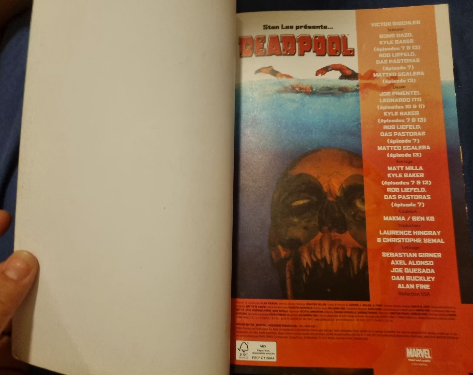 Fumetti: Deadpool Mercenaire Provocateur Monster Edition BD Marvel – Usato da Fribourg venduto da sal_5ln6 4
