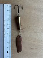 Blinker STUCKIS BRAUEN SPOON Kupfer 11cm Köder